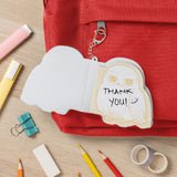 Harry Potter Schlüsselanhänger Hedwig fluffy Notepad - Smalltinytoystore