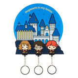 Harry Potter Schlüsselbrett inkl. 3 Schlüsselanhänger