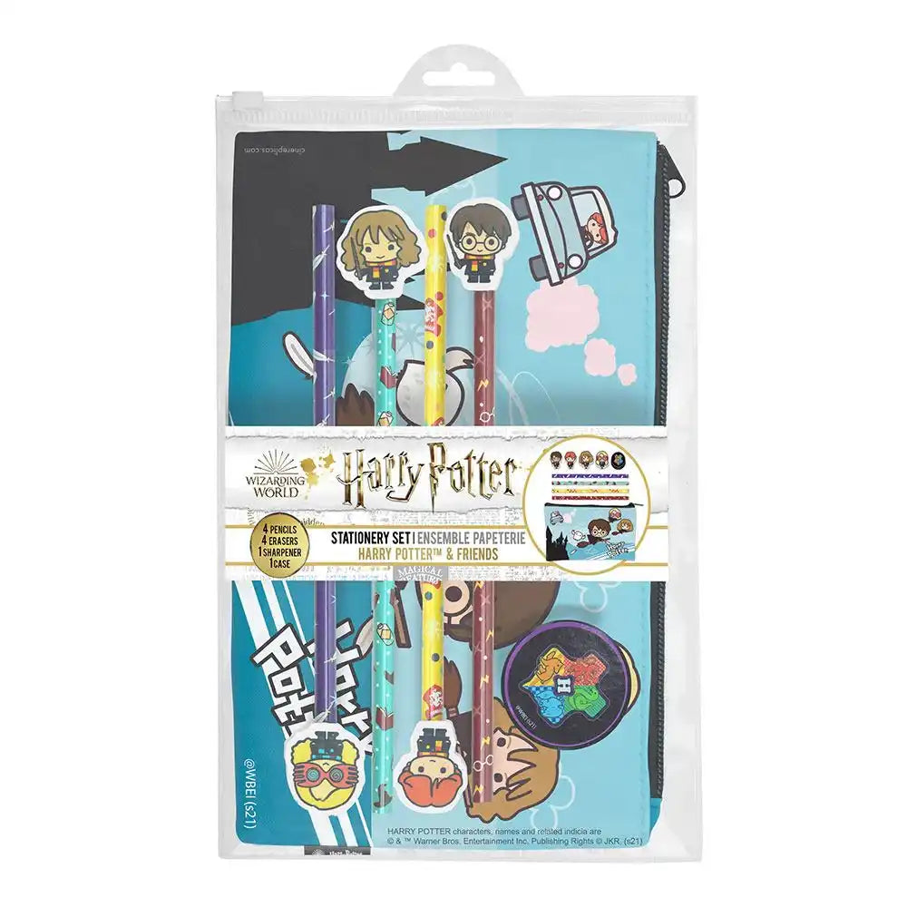 Harry Potter Schreibset 6-teilig Harry & Friends - Smalltinytoystore