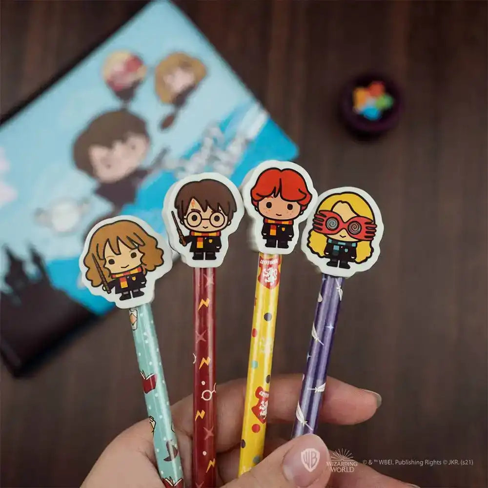 Harry Potter Schreibset 6-teilig Harry & Friends - Smalltinytoystore