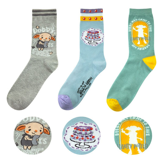 Harry Potter Socken 3er-Pack Dobby - Smalltinytoystore