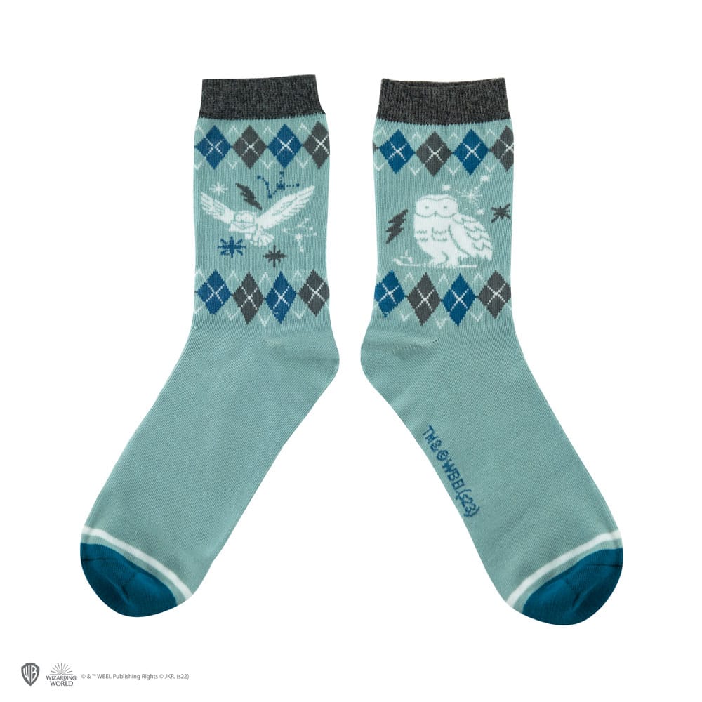 Harry Potter Socken 3er-Pack Hedwig - Smalltinytoystore