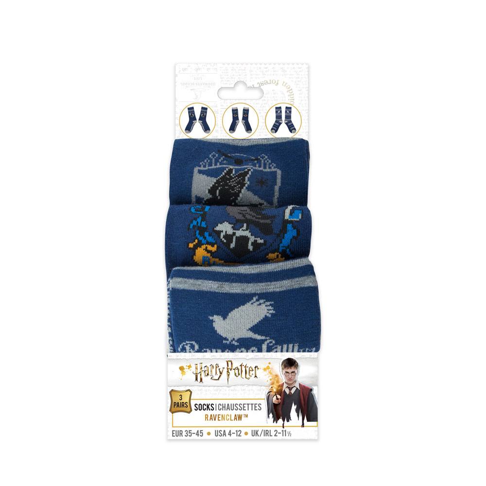 Harry Potter Socken 3er-Pack Ravenclaw - Smalltinytoystore