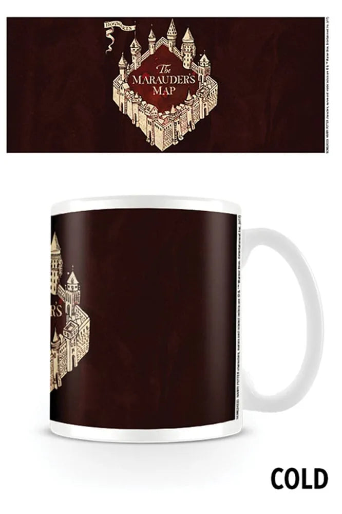 Harry Potter Tasse mit Thermoeffekt Marauder's Map - Smalltinytoystore