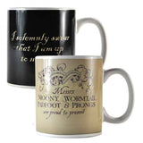 Harry Potter Tasse mit Thermoeffekt Marauder's Map - Smalltinytoystore