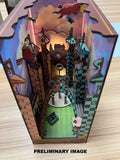 Harry Potter Tiny Adventures Book Nook Mini-Diorama Quidditchfeld 23 cm - Smalltinytoystore