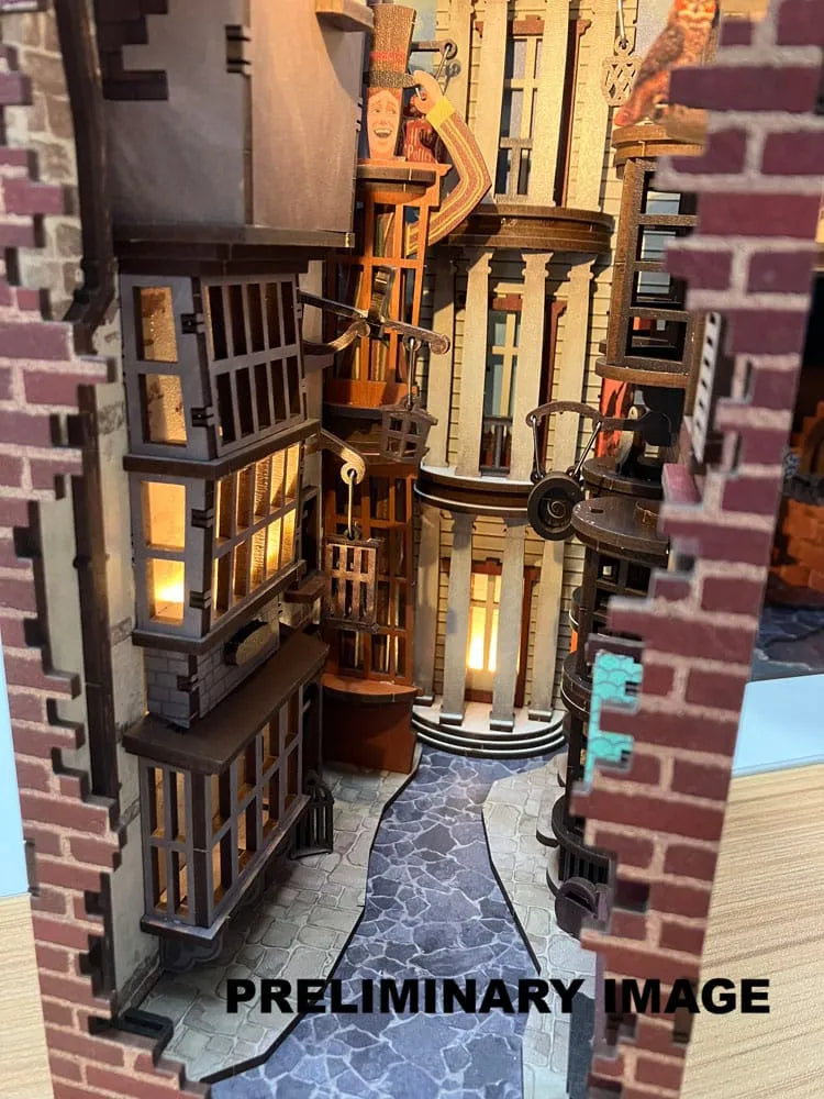 Harry Potter Tiny Adventures Book Nook Mini-Diorama Winkelgasse 23 cm - Smalltinytoystore