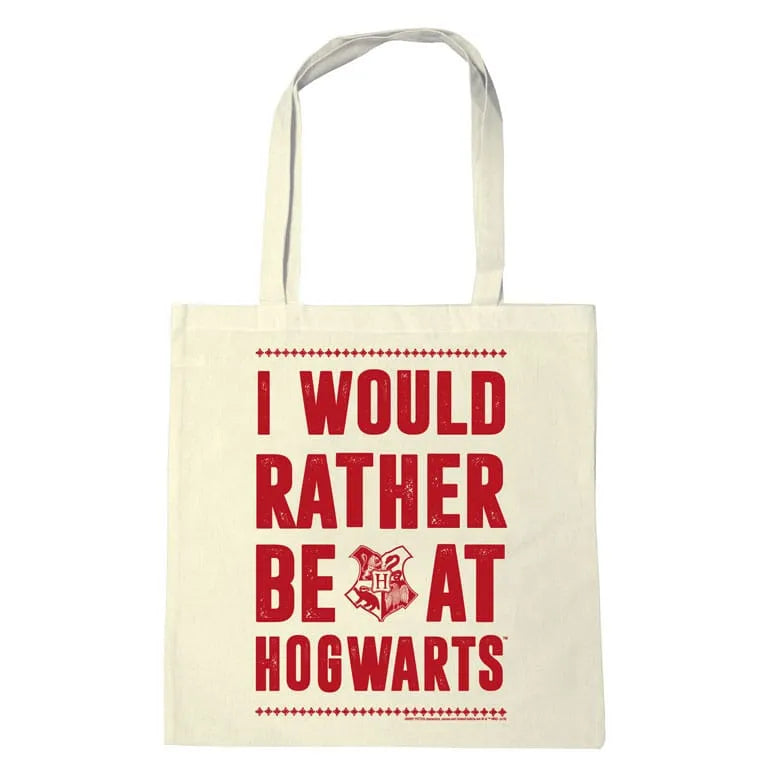 Harry Potter Tragetasche I Would Rather Be At Hogwarts - Smalltinytoystore