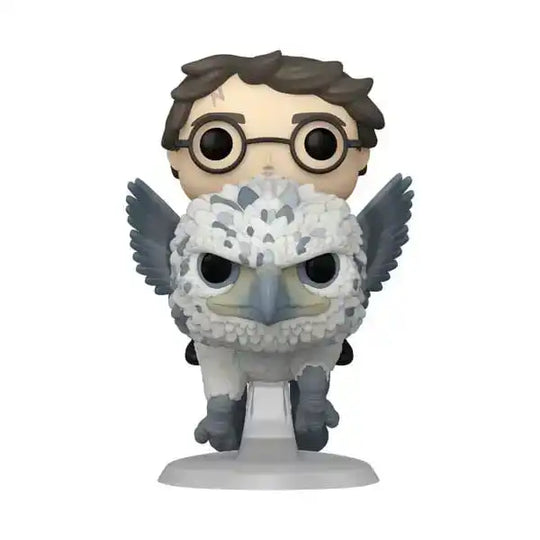 Harry Potter und der Gefangene von Askaban POP! Rides Deluxe Vinyl Figur Harry & Buckbeak 13 cm - Smalltinytoystore