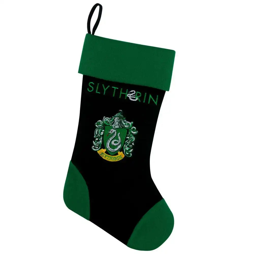 Harry Potter Weihnachtsstrumpf Slytherin 45 cm - Smalltinytoystore