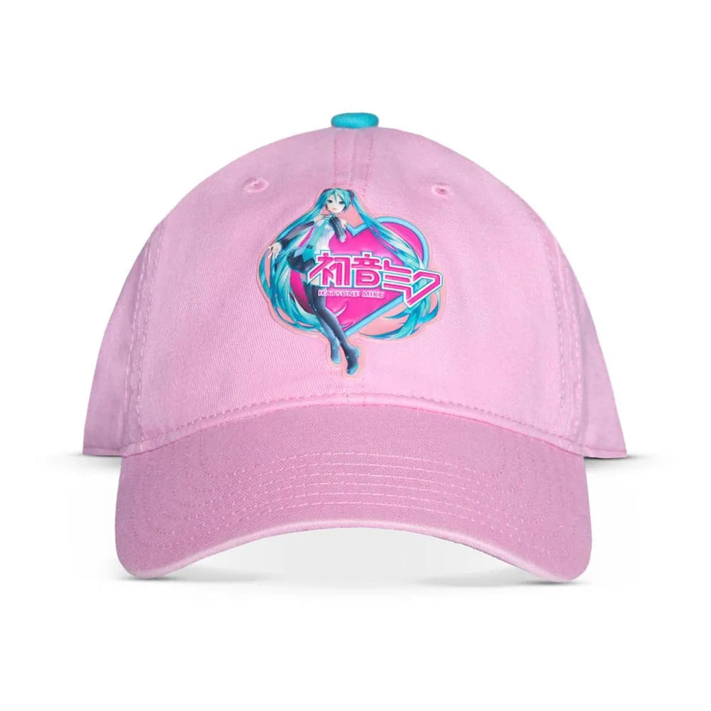 Hatsune Miku Baseball Cap Pink - Smalltinytoystore