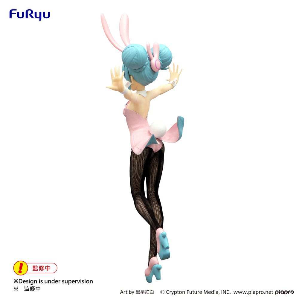 Hatsune Miku BiCute Bunnies PVC Statue Wink Pearl Pink Color Ver. 30 cm - Smalltinytoystore