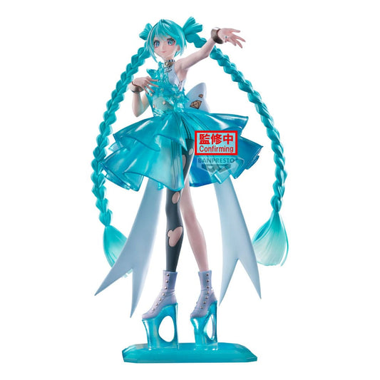 Hatsune Miku Clearluxe PVC Statue Emerald Gem 28 cm - Smalltinytoystore