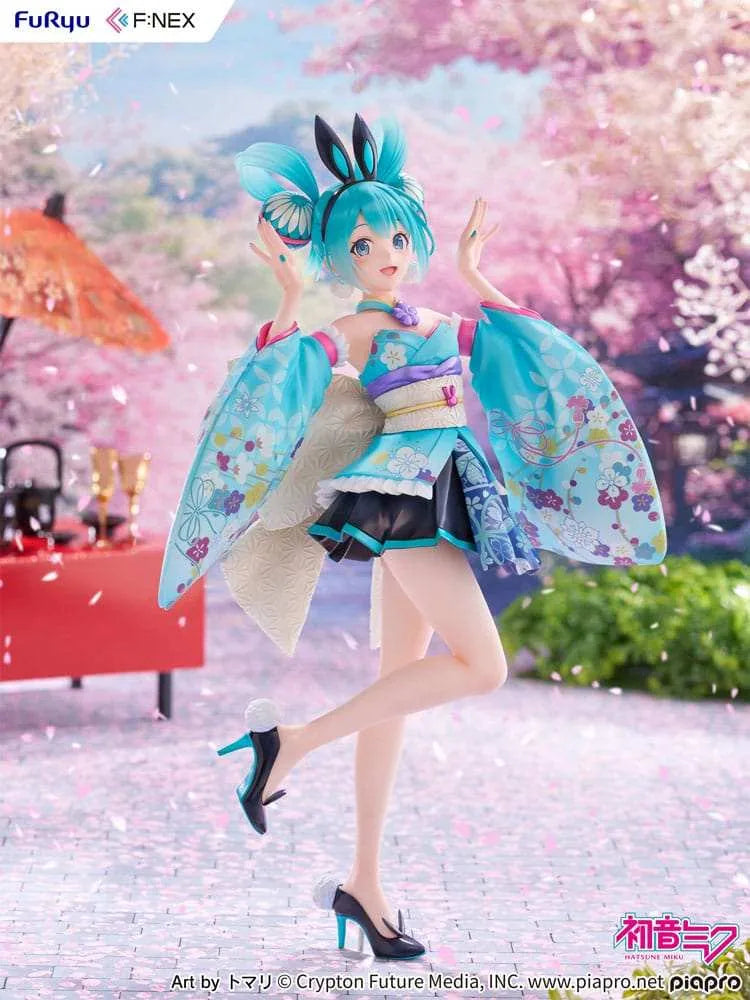 Hatsune Miku F:NEX PVC Statue 1/7 Hatsune Miku Wa-bunny 27 cm - Smalltinytoystore
