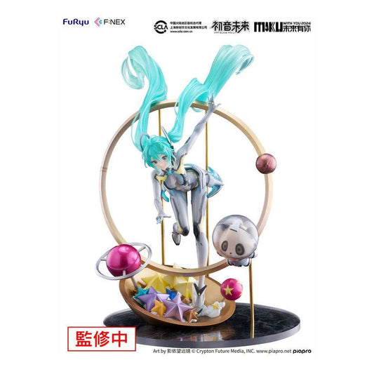 Hatsune Miku F:NEX PVC Statue 1/7 Miku with You 2024 Ver. 29 cm - Smalltinytoystore