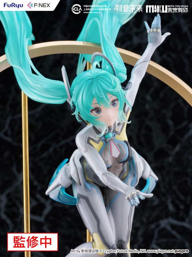 Hatsune Miku F:NEX PVC Statue 1/7 Miku with You 2024 Ver. 29 cm - Smalltinytoystore