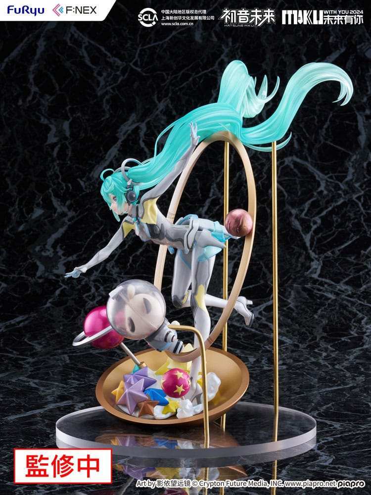 Hatsune Miku F:NEX PVC Statue 1/7 Miku with You 2024 Ver. 29 cm - Smalltinytoystore