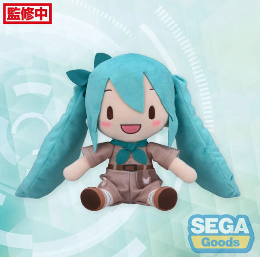 Hatsune Miku Fuwa Petit Plüschfigur Hatsune Miku Going Out Series Zoo Ver. M 22 cm - Smalltinytoystore