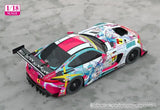 Hatsune Miku GT Project Fahrzeug 1/18 Hatsune Miku AMG 2024 Season Opening Ver. 26 cm - Smalltinytoystore