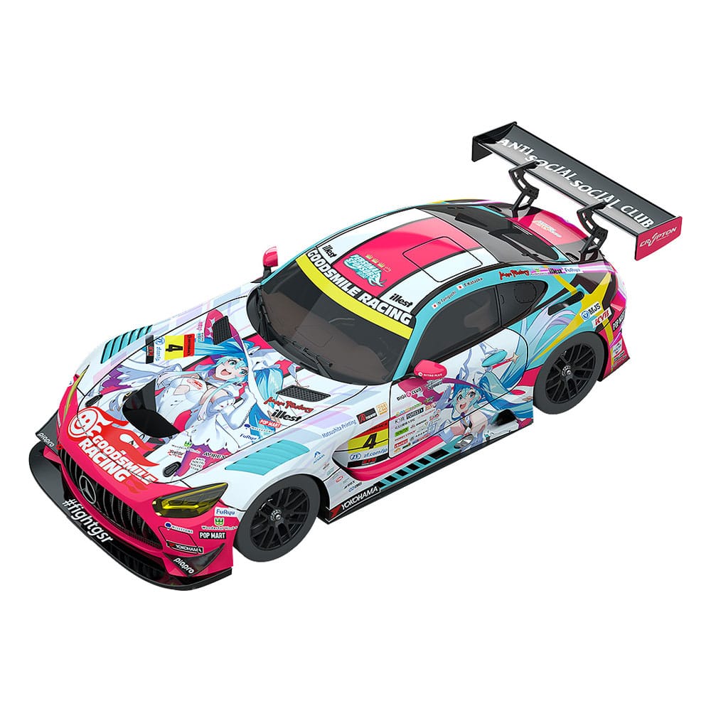 Hatsune Miku GT Project Fahrzeug 1/43 Hatsune Miku AMG 2024 Season Opening Ver. 11 cm - Smalltinytoystore