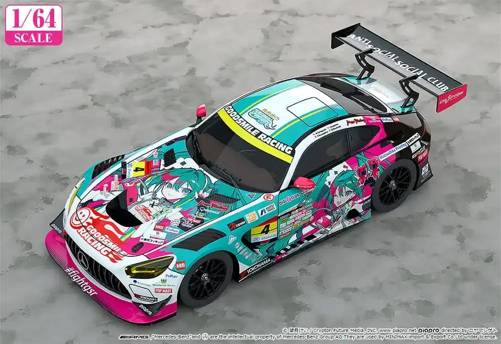 Hatsune Miku GT Project Fahrzeug 1/64 Hatsune Miku AMG 2025 Season Opening Ver. 7 cm - Smalltinytoystore