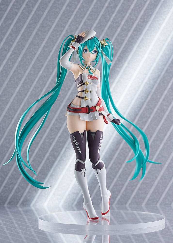 Hatsune Miku GT Project Pop Up Parade PVC Statue Racing Miku 2023 Ver. 17 cm - Smalltinytoystore