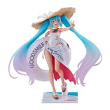 Hatsune Miku GT Project Tenitol PVC Statue Racing Miku 2024: Tropical Ver. 21 cm - Smalltinytoystore