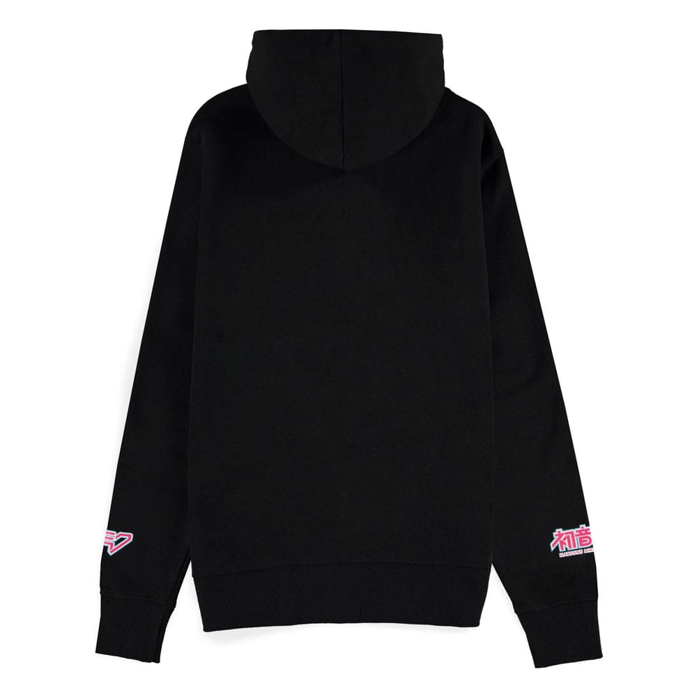 Hatsune Miku Kapuzenjacke mit Reißverschluß Black - Smalltinytoystore