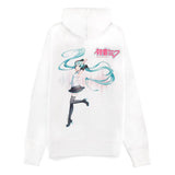 Hatsune Miku Kapuzenjacke mit Reißverschluß White Größe M - Smalltinytoystore