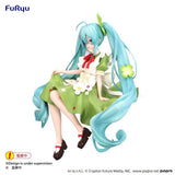 Hatsune Miku Noodle Stopper PVC Statue Flower Fairy Clover 15 cm - Smalltinytoystore