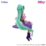 Hatsune Miku Noodle Stopper PVC Statue Flower Fairy Cosmos Purple Color Ver. 14 cm - Smalltinytoystore