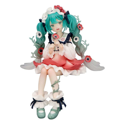 Hatsune Miku Noodle Stopper PVC Statue Hatsune Miku Flower Fairy Anemone 14 cm - Smalltinytoystore