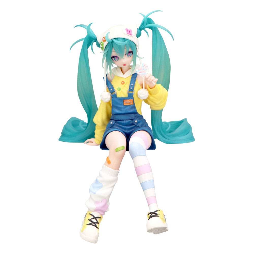 Hatsune Miku Noodle Stopper PVC Statue Hatsune Miku Lollipop 15 cm - Smalltinytoystore