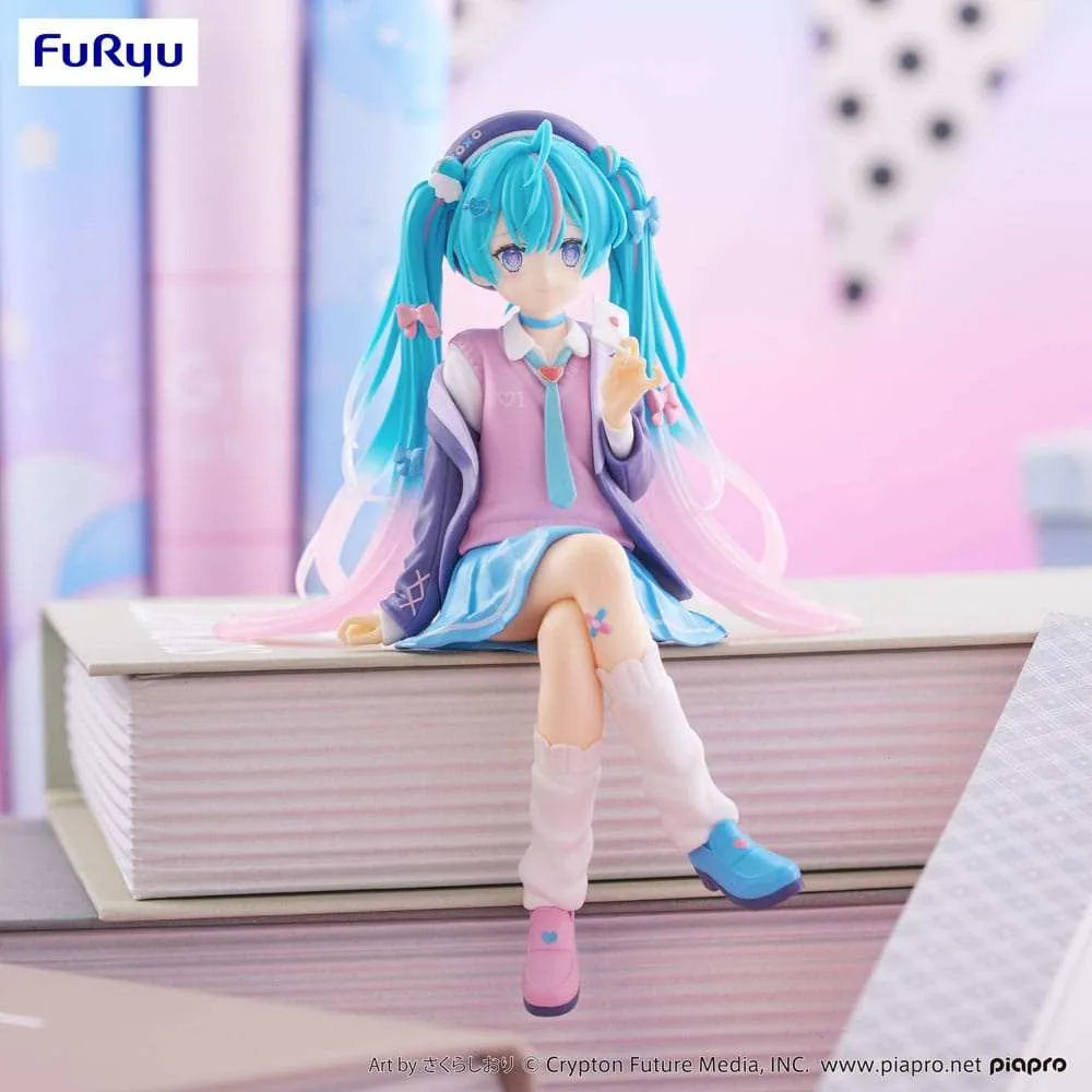Hatsune Miku Noodle Stopper PVC Statue Hatsune Miku Love Blazer Navy Color Ver. 14 cm - Smalltinytoystore