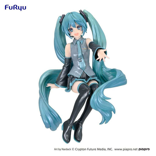 Hatsune Miku Noodle Stopper PVC Statue Hatsune Miku Nardack Pearl Color Ver. 14 cm - Smalltinytoystore