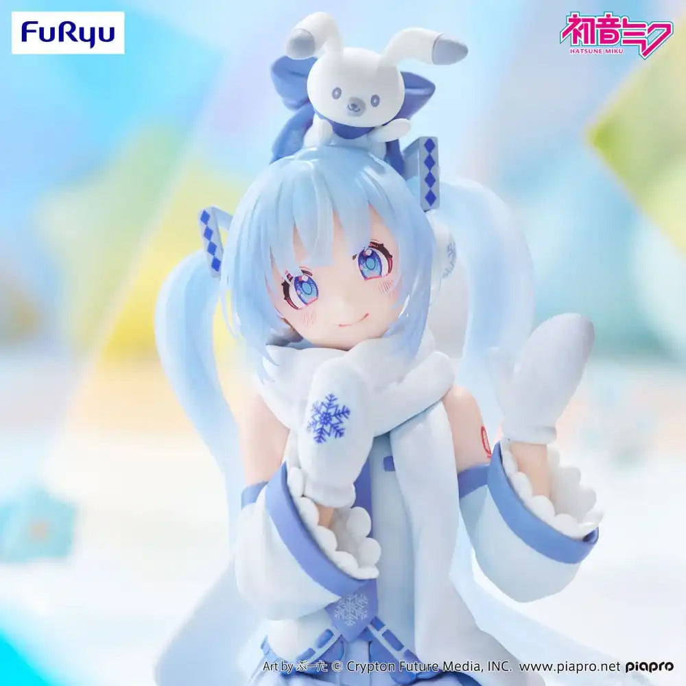 Hatsune Miku Noodle Stopper PVC Statue Snow Miku Sky Town 10th Ver. 15 cm - Smalltinytoystore