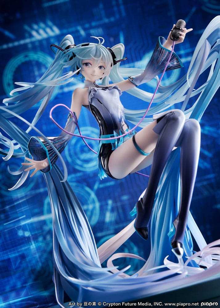 Hatsune Miku PVC Statue 1/7 Techno-Magic Ver. 25 cm - Smalltinytoystore