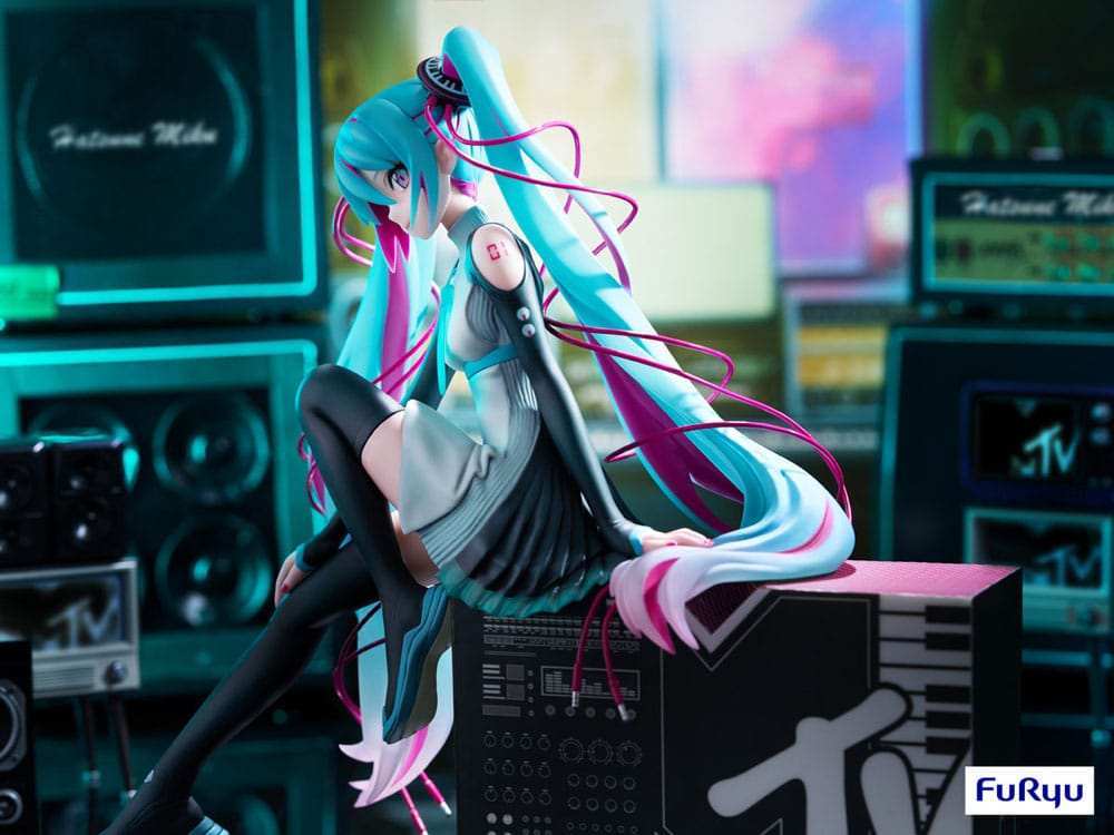 Hatsune Miku Statue 1/7 Hatsune Miku x MTV 20 cm - Smalltinytoystore