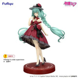 Hatsune Miku Trio-Try-iT PVC Statue Hatsune Miku Outing Dress Red Color Ver. 19 cm
