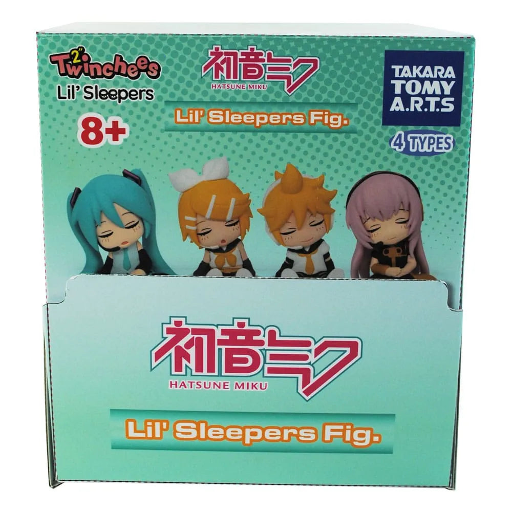 Hatsune Miku Twinchees Minifiguren Lil' Sleepers 5 cm Display (24) - Smalltinytoystore