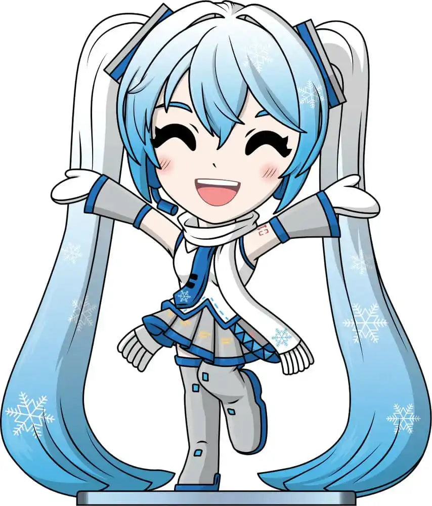 Hatsune Miku Vinyl Figur Snow Miku 11 cm - Smalltinytoystore