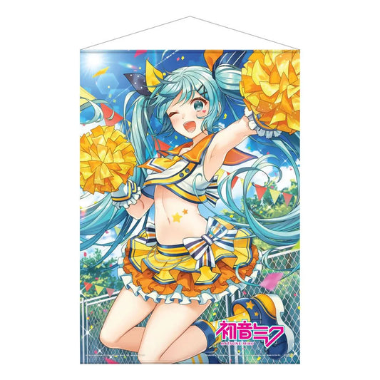 Hatsune Miku Wandrolle Cheerleader (Summer) 50 x 70 cm - Smalltinytoystore