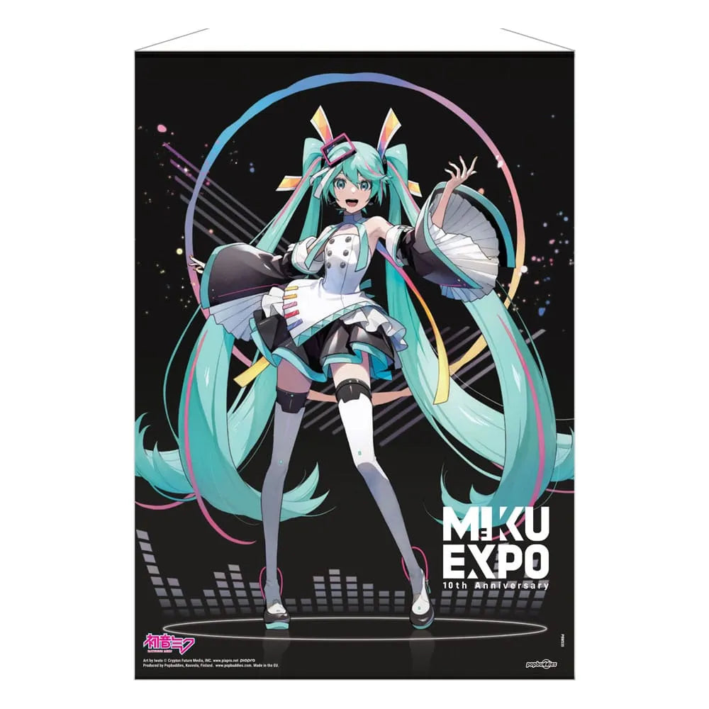 Hatsune Miku Wandrolle Miku Expo 10th Anniversary Limited Edition 50 x 70 cm - Smalltinytoystore