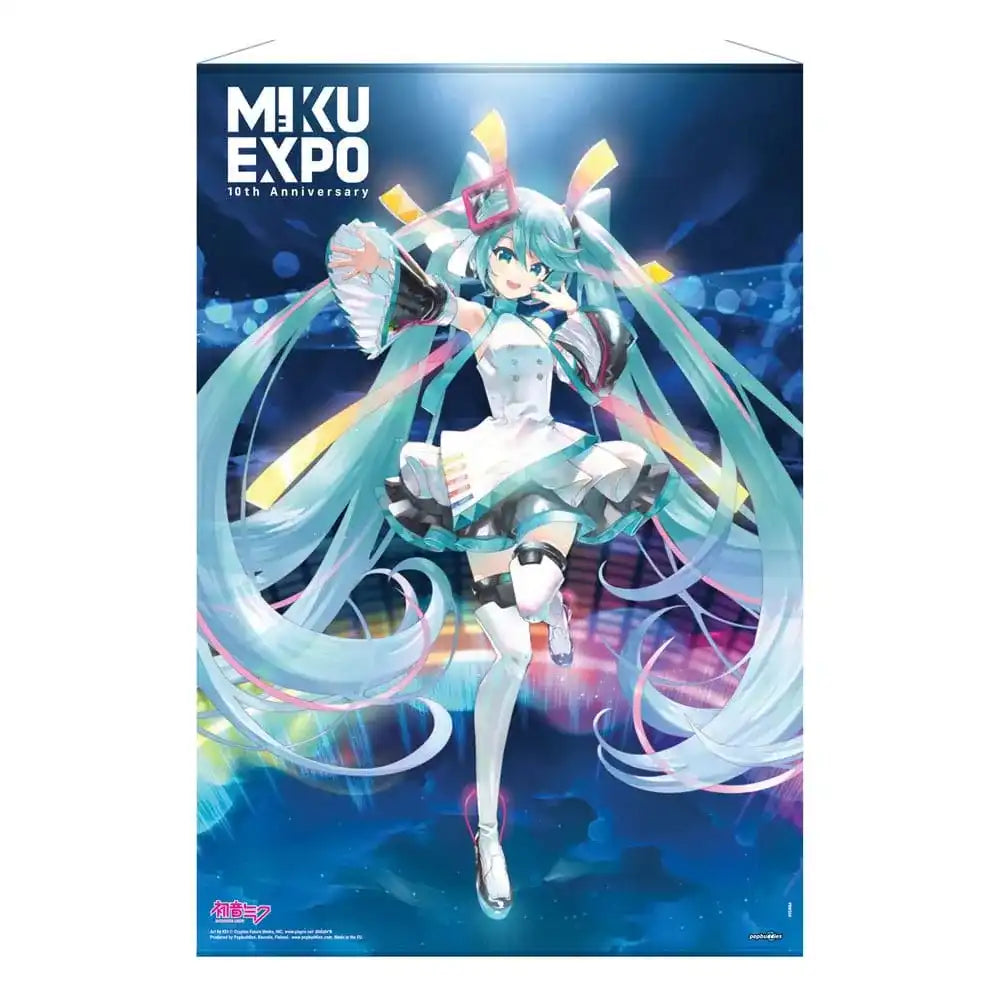 Hatsune Miku Wandrolle Miku Expo 10th Anniversary Limited Edition 61 x 91 cm - Smalltinytoystore