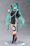 Hatsune Miku Wonderland PVC Statue Fashion Punk Ver. 18 cm - Smalltinytoystore