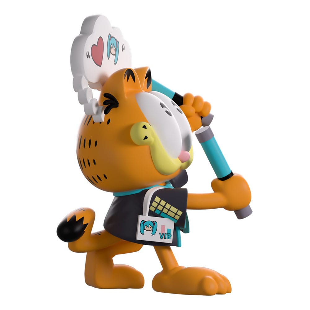 Hatsune Miku x Garfield Vinyl Figur Miku Concert Garfield 13 cm - Smalltinytoystore