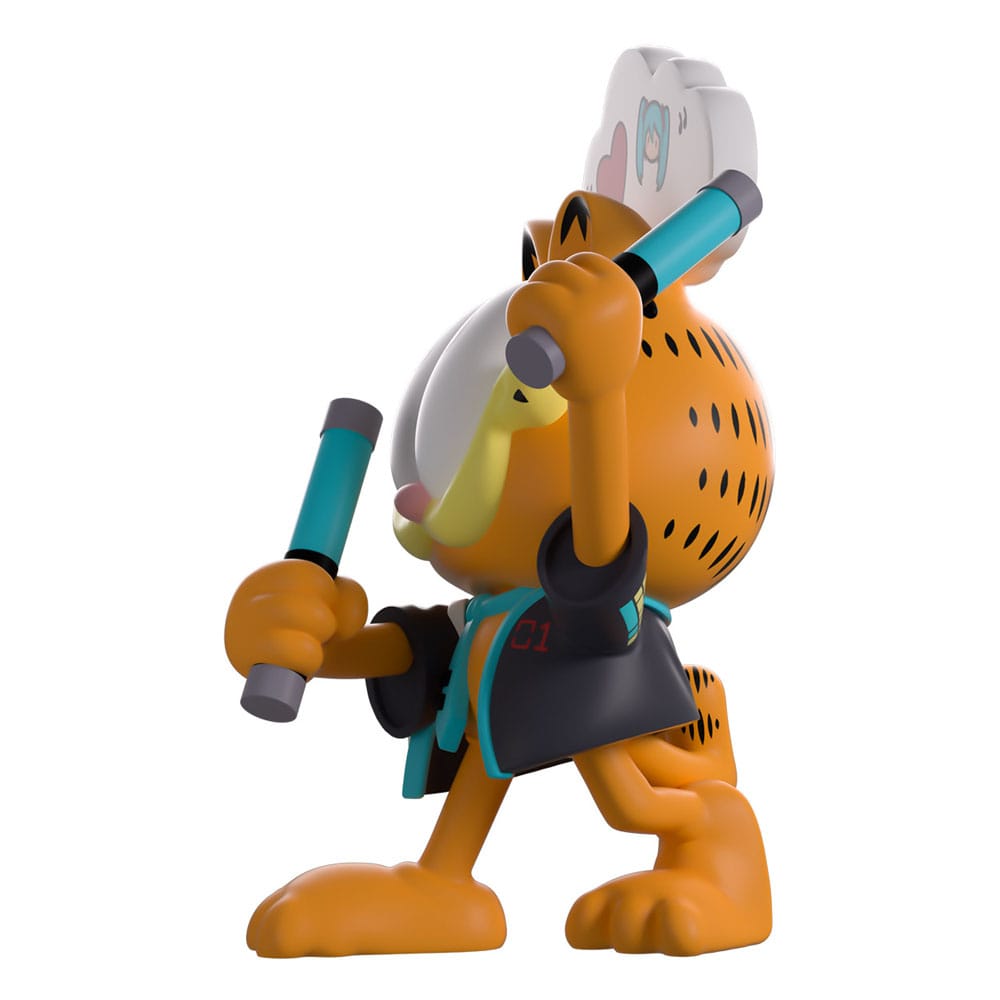 Hatsune Miku x Garfield Vinyl Figur Miku Concert Garfield 13 cm - Smalltinytoystore