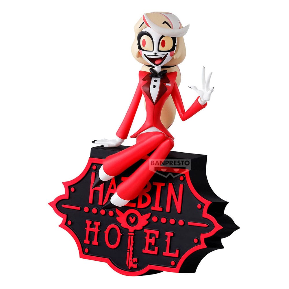 Hazbin Hotel Monitor Top Figure PVC Statue Charlie Morningstar (Ver. A) 14 cm - Smalltinytoystore