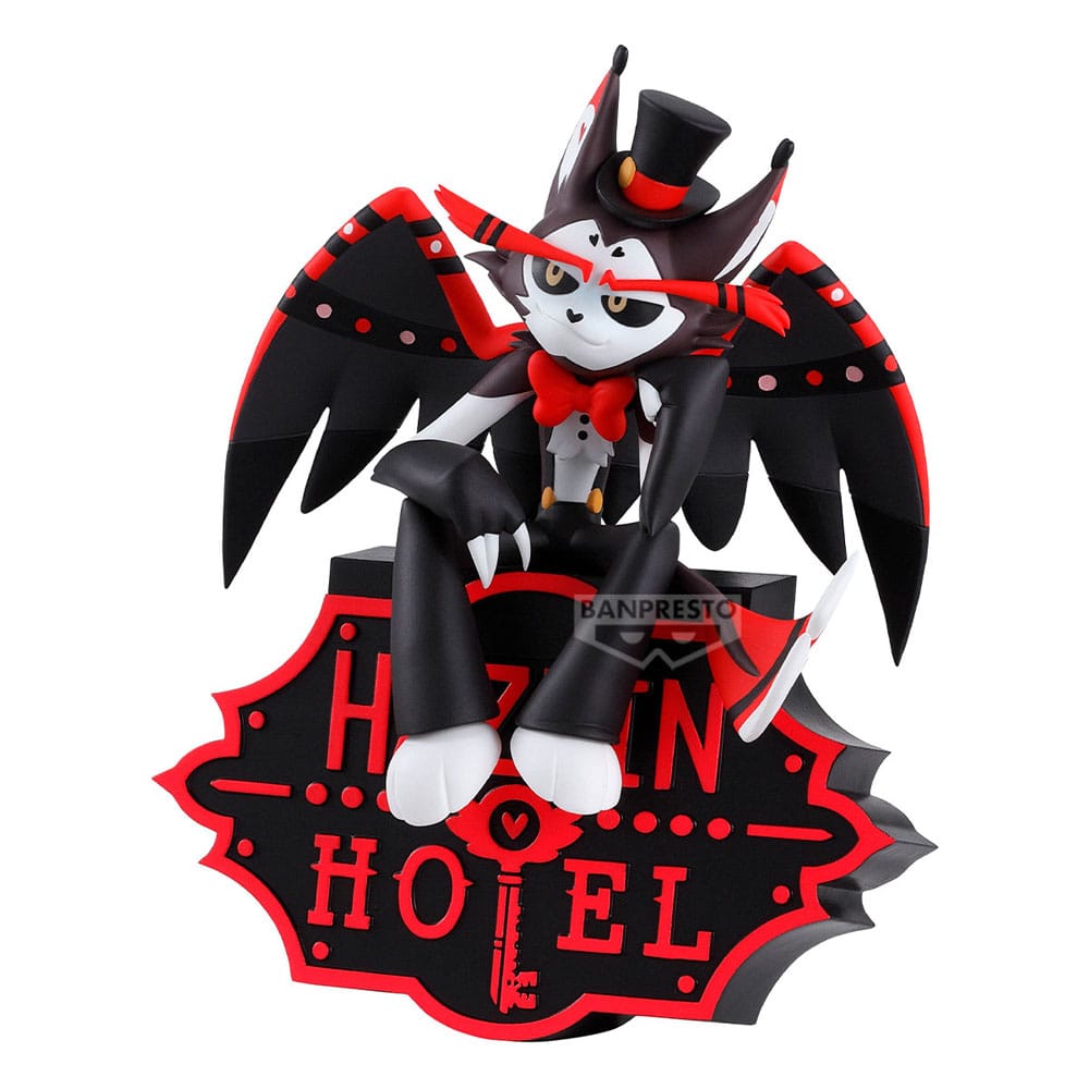 Hazbin Hotel Monitor Top PVC Statue Husk (Ver. A) 15 cm - Smalltinytoystore