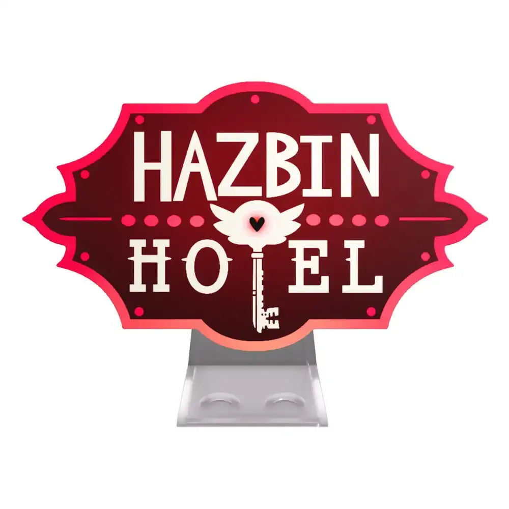 Hazbin Hotel Nachtlicht Logo Stand 13 cm - Smalltinytoystore